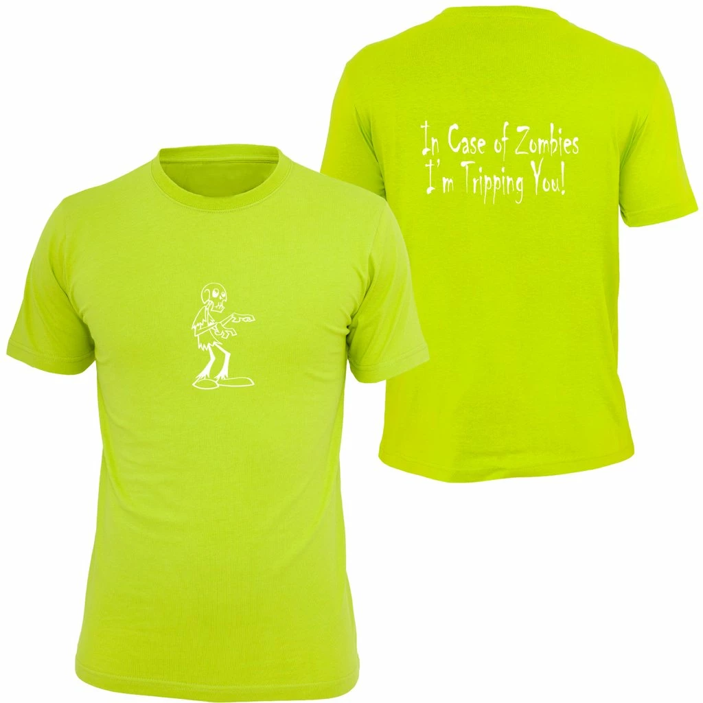 RUseeN Reflective Apparel Kids Reflective Short Sleeve Shirt - Zombie