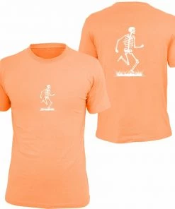 RUseeN Reflective Apparel Kids Reflective Short Sleeve Shirt - Skeleton