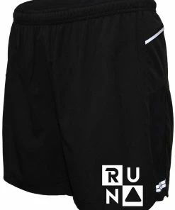RUseeN Reflective Apparel Men's 5" 2-in-1 Reflective Running Shorts - RUN Squared Men's Bottoms