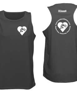 RUSEEN Reflective Apparel LLC Clubs Men's Cardiac Athletes .Org Tank Top - Reflective Or Red Logos