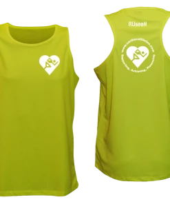 RUSEEN Reflective Apparel LLC Clubs Men's Cardiac Athletes .Org Tank Top - Reflective Or Red Logos