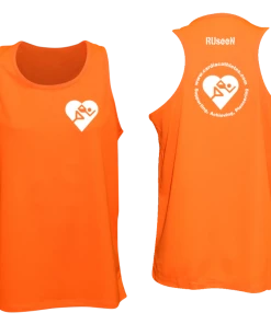 RUSEEN Reflective Apparel LLC Clubs Men's Cardiac Athletes .Org Tank Top - Reflective Or Red Logos