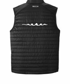 RUseeN Reflective Apparel Men's Reflective Full Zip Packable Puffy Vest--3 Left! Men's Jackets & Sweatshirts