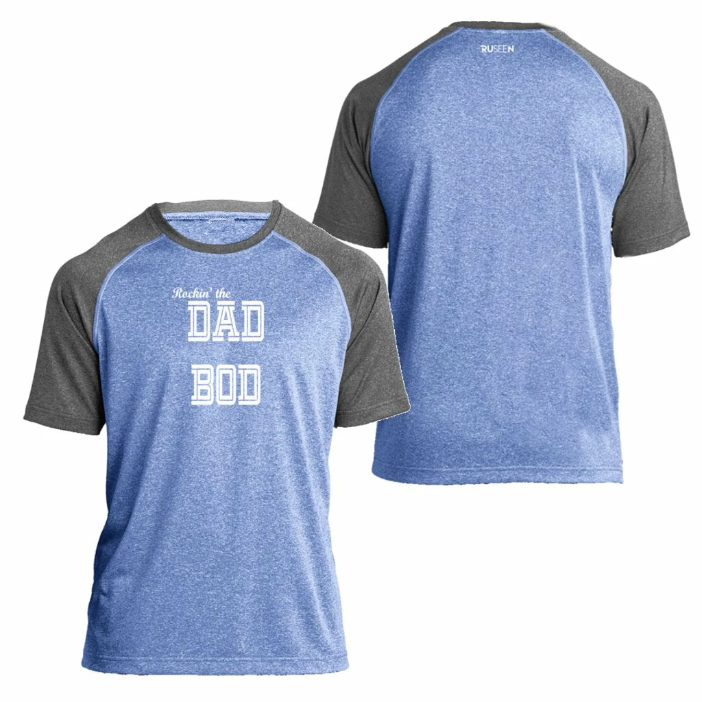 RUseeN Reflective Apparel Men's Short Sleeve Men's Reflective Short Sleeve Shirt - Rockin' The Dad Bod