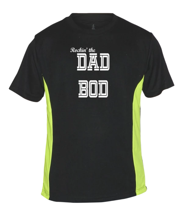 RUseeN Reflective Apparel Men's Short Sleeve Men's Reflective Short Sleeve Shirt - Rockin' The Dad Bod