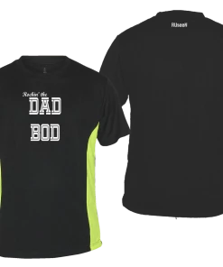 RUseeN Reflective Apparel Men's Short Sleeve Men's Reflective Short Sleeve Shirt - Rockin' The Dad Bod