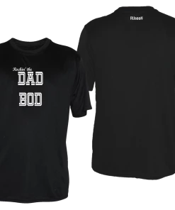 RUseeN Reflective Apparel Men's Short Sleeve Men's Reflective Short Sleeve Shirt - Rockin' The Dad Bod