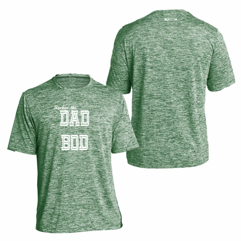 RUseeN Reflective Apparel Men's Short Sleeve Men's Reflective Short Sleeve Shirt - Rockin' The Dad Bod