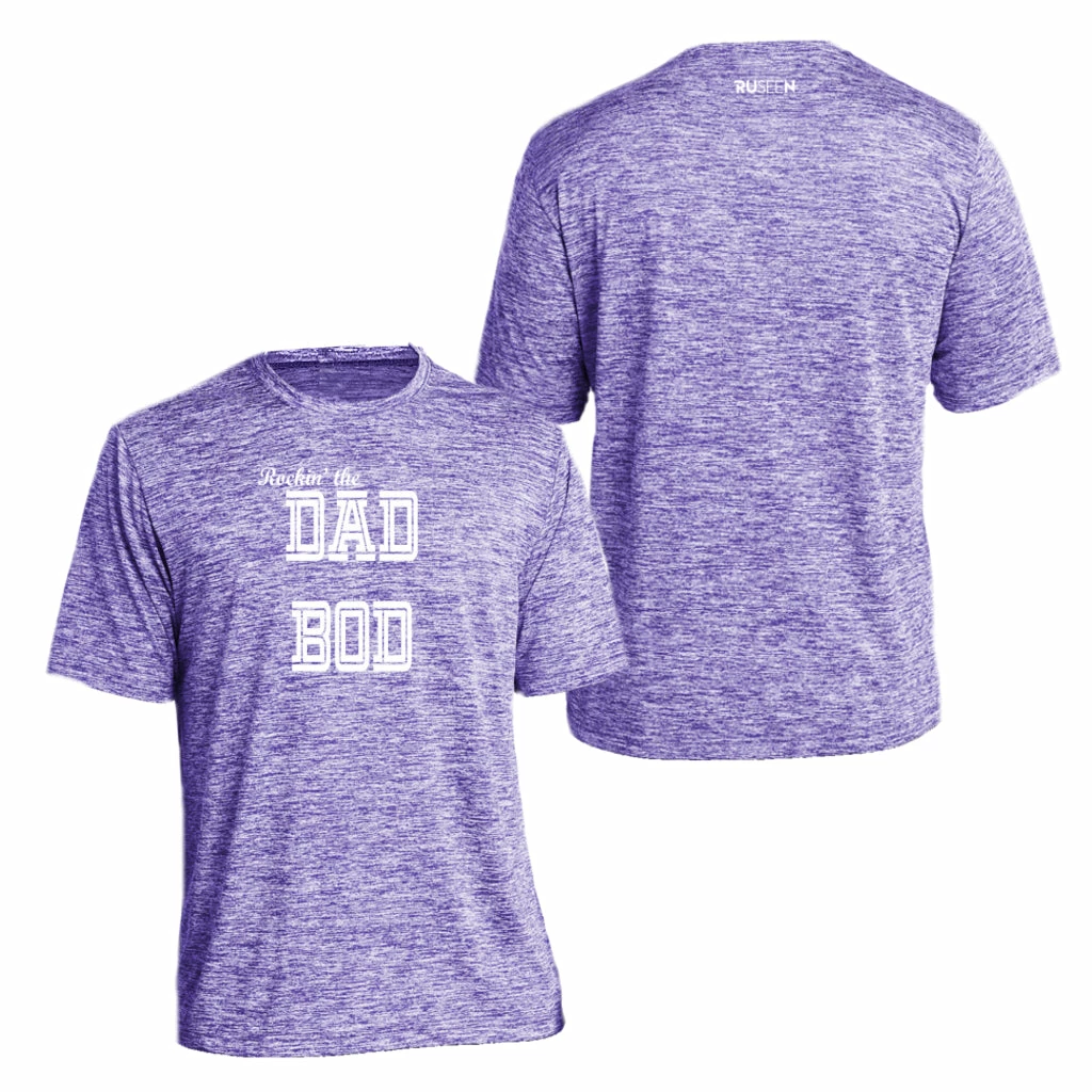 RUseeN Reflective Apparel Men's Short Sleeve Men's Reflective Short Sleeve Shirt - Rockin' The Dad Bod