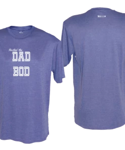 RUseeN Reflective Apparel Men's Short Sleeve Men's Reflective Short Sleeve Shirt - Rockin' The Dad Bod