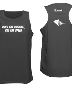 RUseeN Reflective Apparel Men's Reflective Tank - Comfort Not Speed Men's Tank Tops
