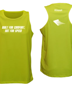 RUseeN Reflective Apparel Men's Reflective Tank - Comfort Not Speed Men's Tank Tops