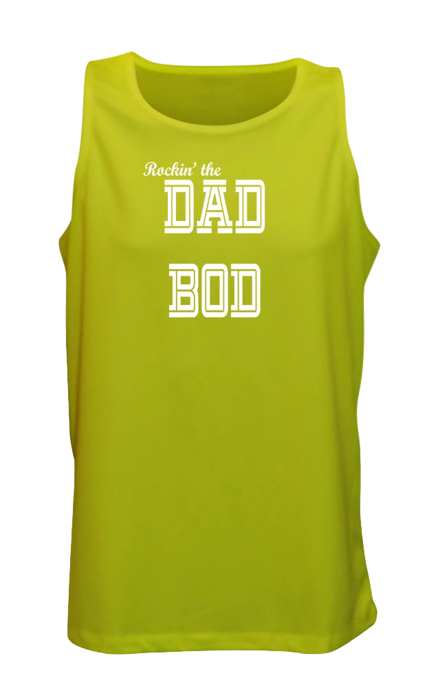 RUseeN Reflective Apparel Men's Tank Tops Men's Reflective Tank - Rockin' The Dad Bod