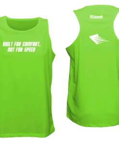 RUseeN Reflective Apparel Men's Reflective Tank - Comfort Not Speed Men's Tank Tops