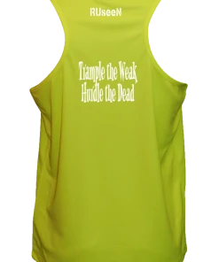 RUseeN Reflective Apparel Men's Tank Tops Men's Reflective Tank - Trample The Weak