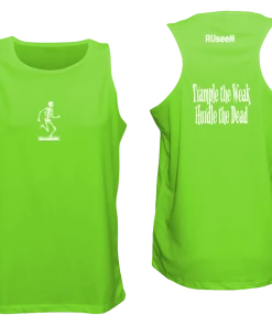 RUseeN Reflective Apparel Men's Tank Tops Men's Reflective Tank - Trample The Weak