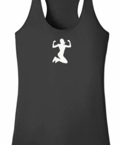 RUseeN Reflective Apparel Women's Reflective Tank Top - Strong AF Women's Tank Tops