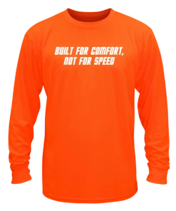 RUseeN Reflective Apparel LLC Men's Long Sleeve Unisex Reflective Long Sleeve - Comfort Not Speed