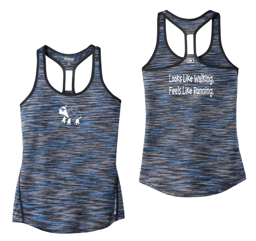 RUseeN Reflective Apparel Women's Reflective Tank Top - Looks Like Walking Women's Tank Tops