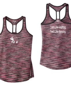 RUseeN Reflective Apparel Women's Reflective Tank Top - Looks Like Walking Women's Tank Tops