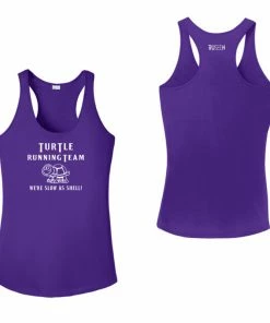 RUseeN Reflective Apparel Women's Tank Tops Women's Reflective Tank Top - Turtle Running Team