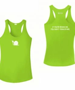 RUseeN Reflective Apparel Women's Reflective Tank Top - Didn't Train Women's Tank Tops
