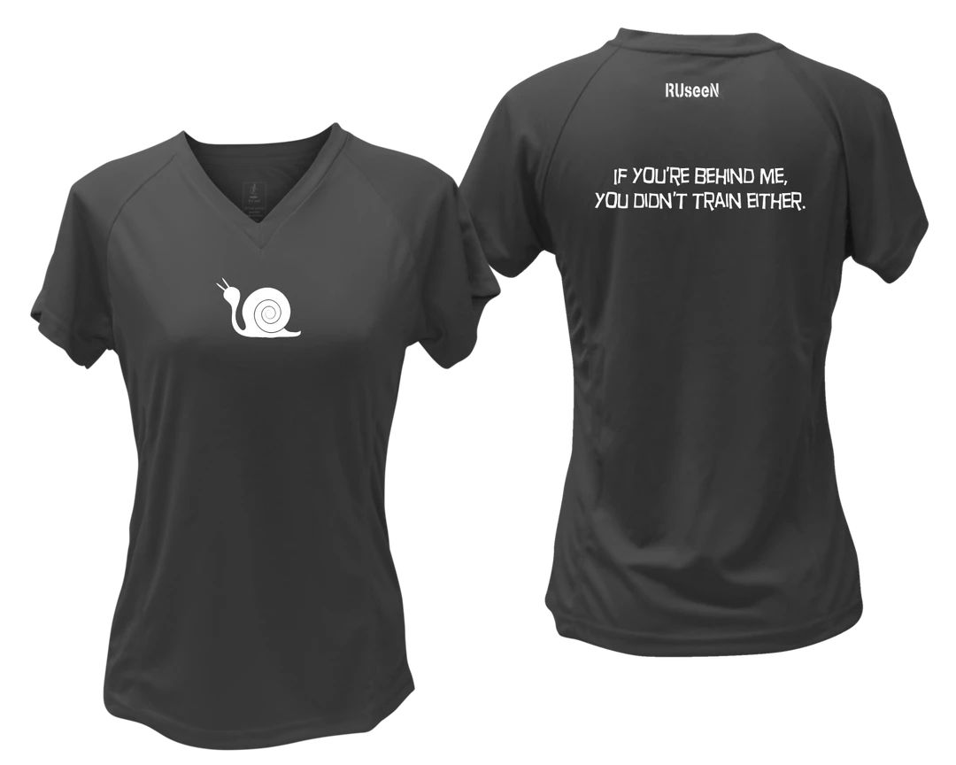 RUseeN Reflective Apparel Women's Short Sleeve Women's Reflective Short Sleeve Shirt - Didn't Train