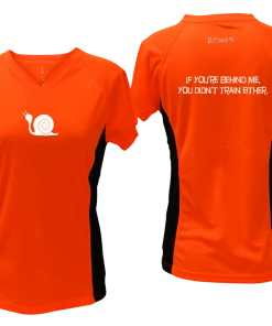 RUseeN Reflective Apparel Women's Short Sleeve Women's Reflective Short Sleeve Shirt - Didn't Train