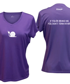 RUseeN Reflective Apparel Women's Short Sleeve Women's Reflective Short Sleeve Shirt - Didn't Train