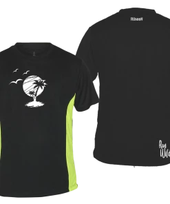 RUseeN Reflective Apparel Men's Short Sleeve Men's Reflective Short Sleeve Shirt - Paradise