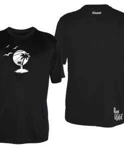 RUseeN Reflective Apparel Men's Short Sleeve Men's Reflective Short Sleeve Shirt - Paradise