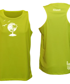 RUseeN Reflective Apparel Men's Reflective Tank - Paradise Men's Tank Tops