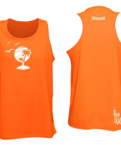 RUseeN Reflective Apparel Men's Reflective Tank - Paradise Men's Tank Tops