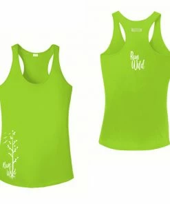 RUseeN Reflective Apparel Women's Reflective Tank Top - Run Wild