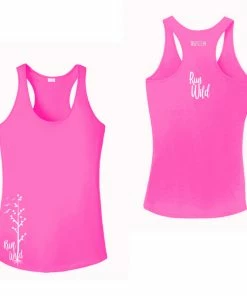 RUseeN Reflective Apparel Women's Reflective Tank Top - Run Wild