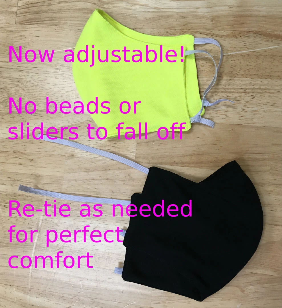 RUseeN Reflective Apparel Youth / Youth Small Reflective Hi-Vis Face Mask Accessories