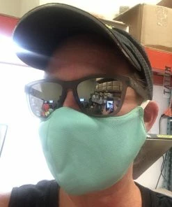 RUseeN Reflective Apparel Youth / Youth Small Reflective Hi-Vis Face Mask Accessories