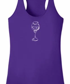 RUseeN Reflective Apparel Women's Reflective Tank Top - Better Be Wine