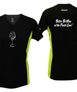 RUseeN Reflective Apparel Women's Short Sleeve Women's Reflective Short Sleeve Shirt - Better Be Wine