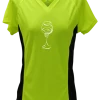 RUseeN Reflective Apparel Women's Short Sleeve Women's Reflective Short Sleeve Shirt - Better Be Wine