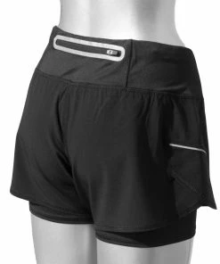 RUseeN Reflective Apparel Women's Reflective 2-in-1 Shorts Women's Bottoms