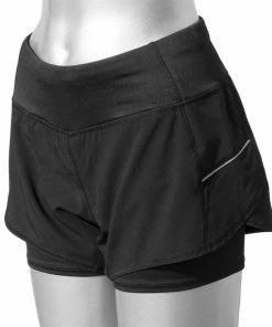 RUseeN Reflective Apparel Women's Reflective 2-in-1 Shorts Women's Bottoms