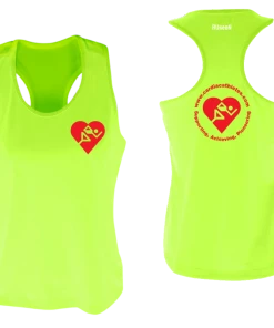 RUseeN Reflective Apparel Women's Cardiac Athletes .Org Tank Top - Reflective Or Red Logos