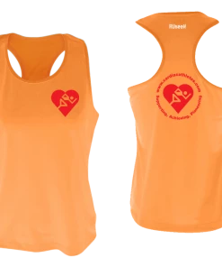 RUseeN Reflective Apparel Women's Cardiac Athletes .Org Tank Top - Reflective Or Red Logos