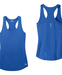RUseeN Reflective Apparel Women's Reflective Tank Top Electric Blue - Choose Your Design Women's Tank Tops