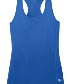 RUseeN Reflective Apparel Women's Reflective Tank Top Electric Blue - Choose Your Design Women's Tank Tops