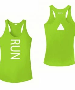 RUseeN Reflective Apparel Women's Reflective Tank Top - RUN
