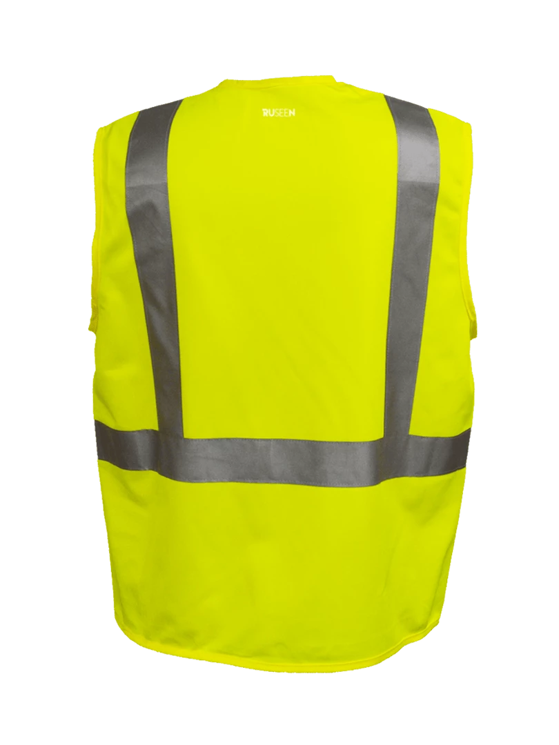 RUseeN Reflective Apparel Vests Budget Reflective ANSI Class 2 Vest