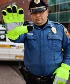 3m Scotchlite Hi-Vis Traffic Control Thinsulate Reflective Work Gloves Accessories