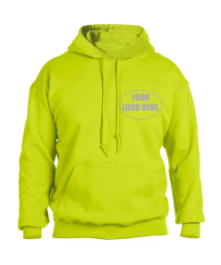 RUseeN Reflective Apparel Sweatshirts & Jackets High Visibility Reflective Hooded Sweatshirt W/ Custom Logo